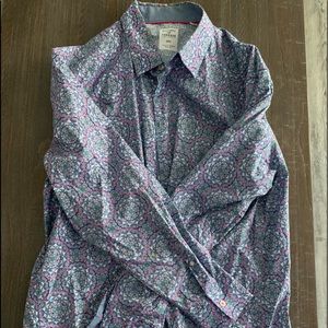 Mens long sleeve button down shirt